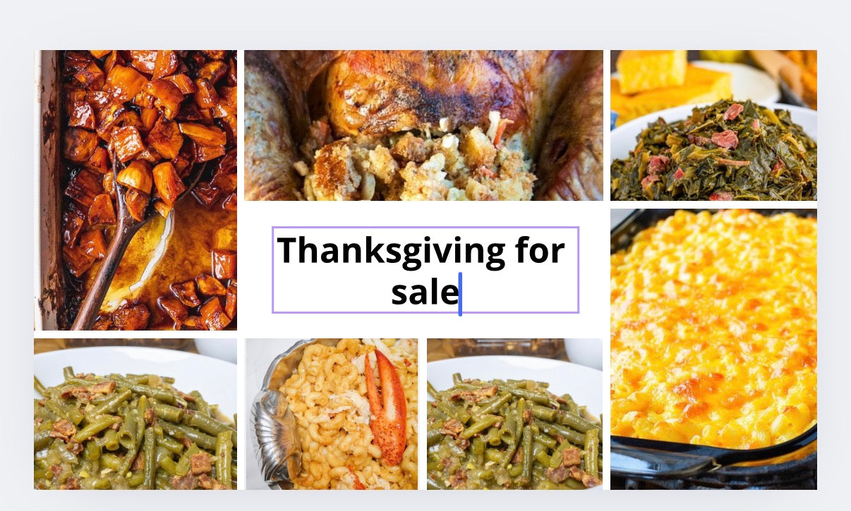 Thanksgiving for sale