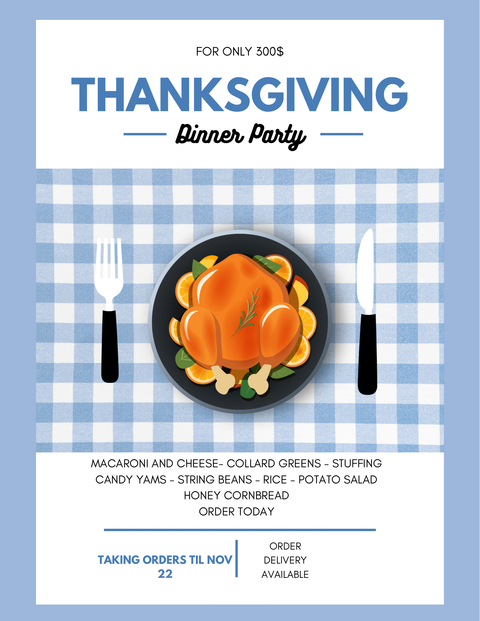 Thanksgiving for sale